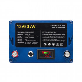Akumuliatorius Rebelcell 12V 50 AV li-ion Baterija 634 Wh