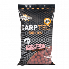 Boiliai Dynamite Baits CarpTec Strawberry Creme Boilies