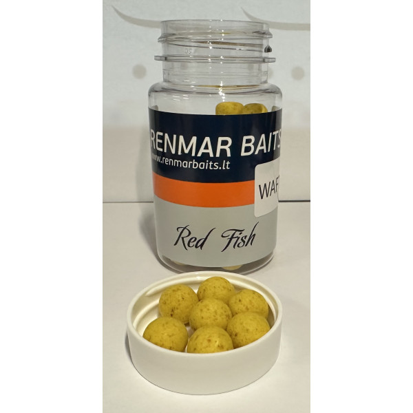 Renmar Baits Wafters Red Fish yellow 10 mm