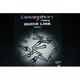 Quick Link Size Small qty: 20 Deception Angling