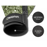 Neoprene fleece gloves Delphin NeoFLIX