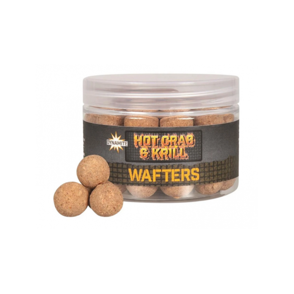 Boiliai Dynamite Baits Hot Krill&Crab Wafters