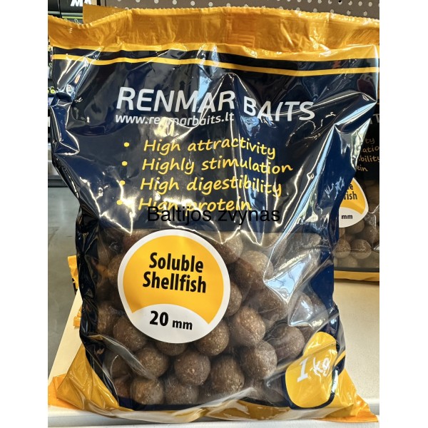 Renmar Baits Soluble Shellfish 20mm