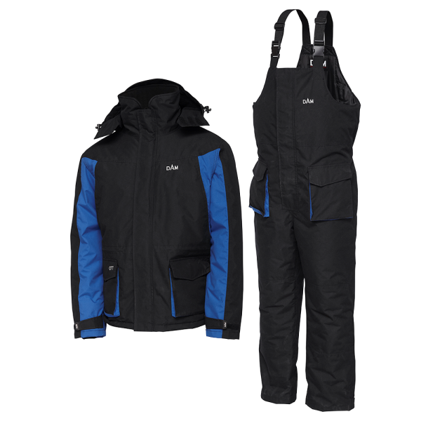 DAM Feeder Thermal Suit Black Night/Blue