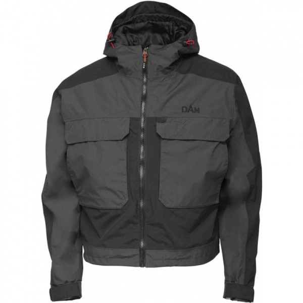 DAM Dryzone Wading Jacket Black/Grey