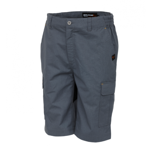 Savage Fighter Shorts Castlerock grey