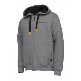 Savage Classic Zip Hoodie Grey Melange