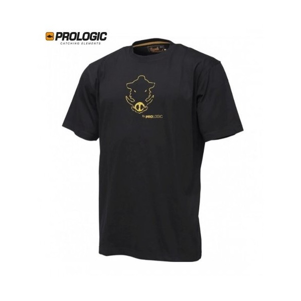 Prologic Bank Bound Wild Boar T-Shirt Anthracit