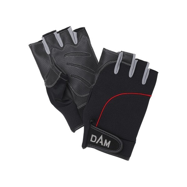 DAM Neo Tec Half Finger Black