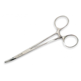 Ron Thompson SCISSORS curved lenkt.žnyplės