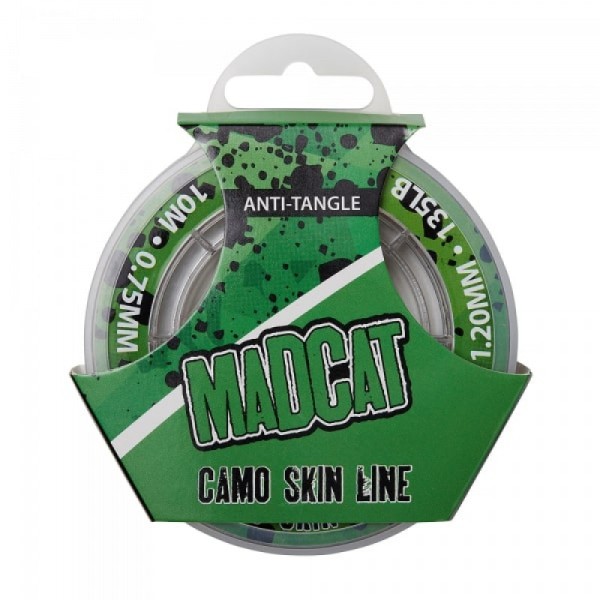 Madcat Camo Skin Line 10M 0.75mm/1.20mm 60kg 135LB Brown Camo