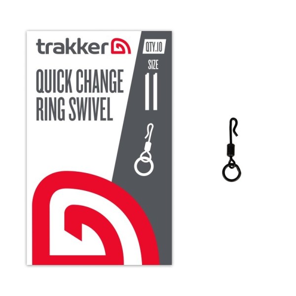 Trakker Quick Change Ring Swivel (Size 11)