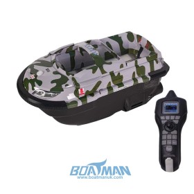 Boatman Vulcan Camo GPS Bait Boat. 