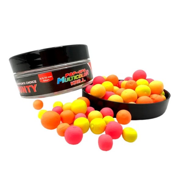 BOUNTY MULTICOLOR MULTISIZE KRILL 6/8/10 мм pop-up