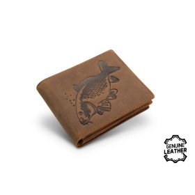 Leather wallet Delphin CARP Classic