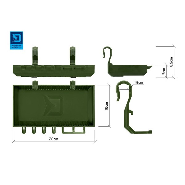 Rodpod shelf Delphin ShelfPOD / Camo