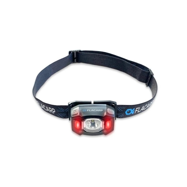 Flacarp Powerful rechargeable headlamp HL1200C, white+red LED