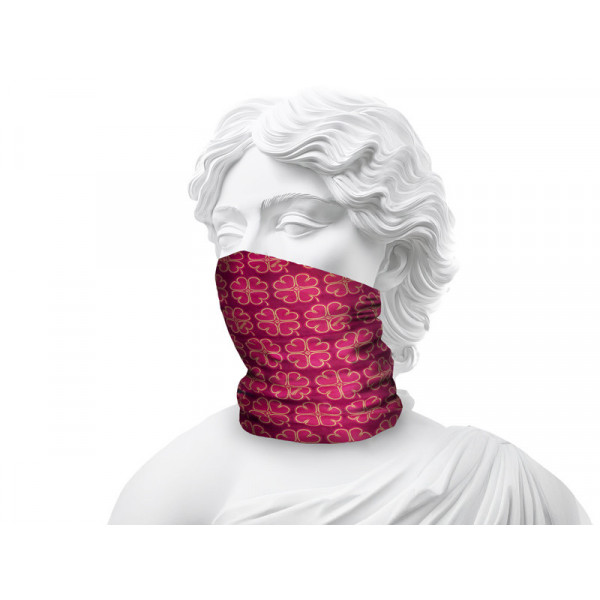 Multipurpose neck gaiter Delphin QUEEN 4LOVE Daugiafunkcis