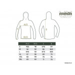 Hooded sweatshirt Delphin UV ARMOR 50+ Olive Megztinis su