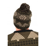 Buy Fox Festive Bobble Hat Megzta kepurė su