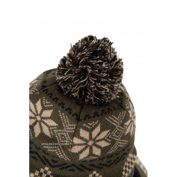 Buy Fox Festive Bobble Hat Megzta kepurė su