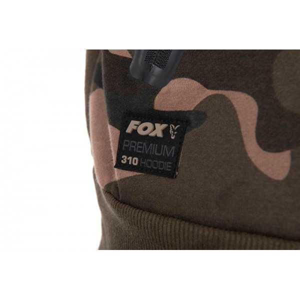 Fox Premium 310 Zipped Hoodie - Camo DŽEMPERIS TRENINGAS SU