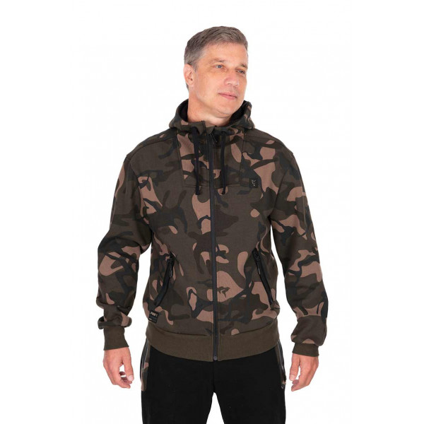 Fox Premium 310 Zipped Hoodie - Camo DŽEMPERIS TRENINGAS SU