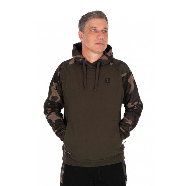 Fox Premium 310 Hoodie - Khaki/Camo DŽEMPERIS TRENINGAS BE