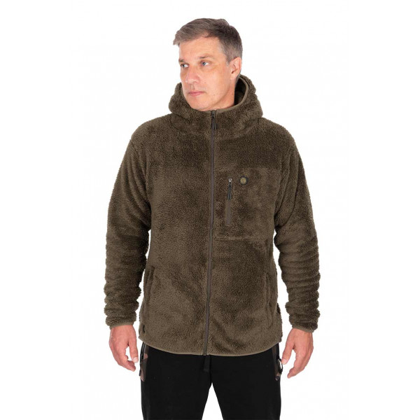 Fox HD Premium Full Zip Teddy Jacket - Khaki STRIUKĖ SU