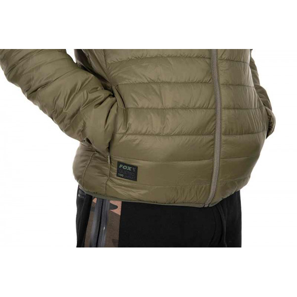 Fox Quilted 100 Jacket - Olive Striukė