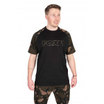 Fox Black/Camo Outline T-Shirt MARŠKINĖLIAI