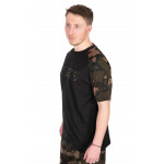 Fox Black/Camo Outline T-Shirt MARŠKINĖLIAI