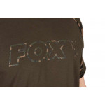 Fox Khaki/Camo Outline T-Shirt MARŠKINĖLIAI