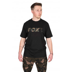 Fox Black/Camo Logo T-Shirt MARŠKINĖLIAI