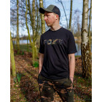 Fox Black/Camo Logo T-Shirt MARŠKINĖLIAI