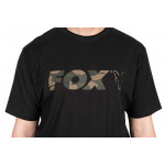 Fox Black/Camo Logo T-Shirt MARŠKINĖLIAI