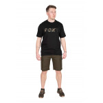 Fox Black/Camo Logo T-Shirt MARŠKINĖLIAI