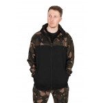 Fox LW Black/Camo Split Zip Hoody DŽEMPERIS BLIUZONAS SU