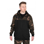 Fox LW Black/Camo Split Zip Hoody DŽEMPERIS BLIUZONAS SU