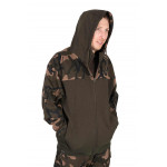 Fox LW Khaki/Camo Split Zip Hoody DŽEMPERIS BLIUZONAS SU