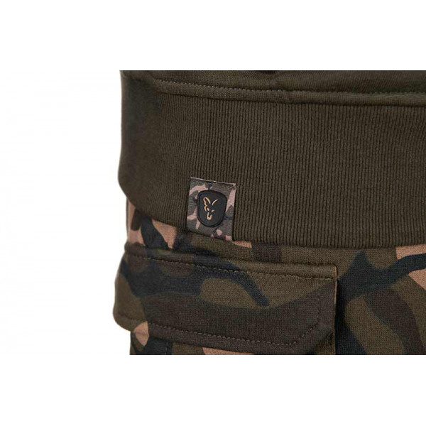 Fox LW Khaki/Camo Split Zip Hoody DŽEMPERIS BLIUZONAS SU