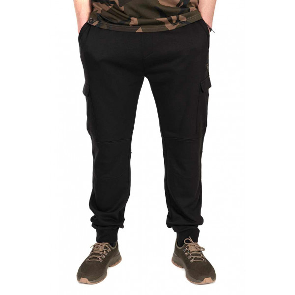 Fox LW Black/Camo Combat Joggers Ilgos kelnės