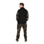 Fox LW Black/Camo QTR Zip Džemperis Bliuzonas su užtrauktuku