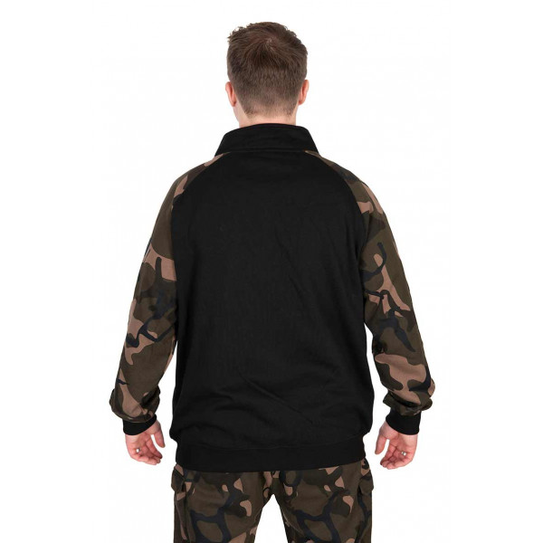 Fox LW Black/Camo QTR Zip Džemperis Bliuzonas su užtrauktuku