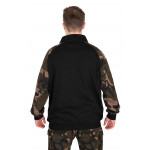 Fox LW Black/Camo QTR Zip Džemperis Bliuzonas su užtrauktuku