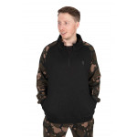 Fox LW Black/Camo QTR Zip Džemperis Bliuzonas su užtrauktuku