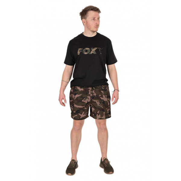 Fox Camo/Black Swim Shorts Šortai