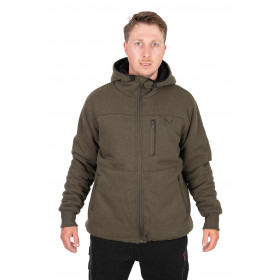 Fox Collection Sherpa Jacket Green & Black Striukė