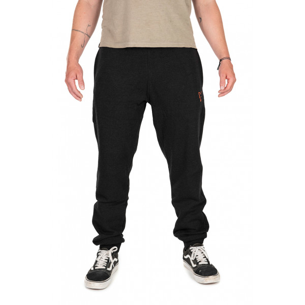 Fox Collection Joggers Black & Orange Ilgos kelnės