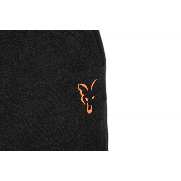 Fox Collection Joggers Black & Orange Ilgos kelnės